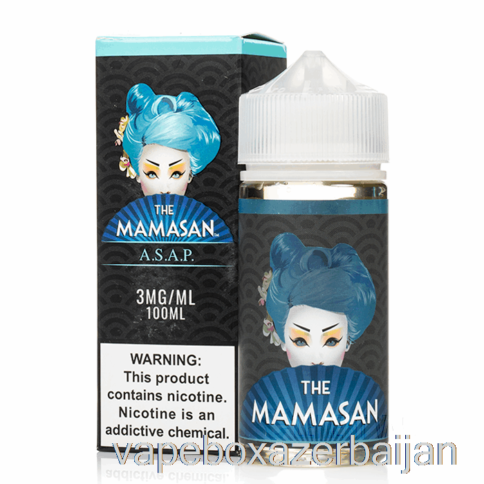 Vape Box Azerbaijan ASAP - The Mamasan - 100mL 0mg